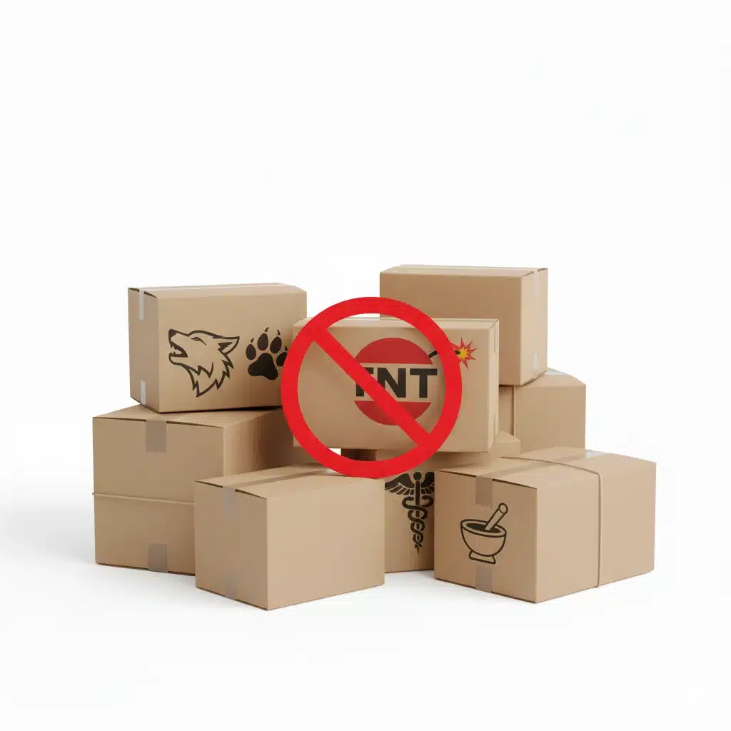 ممنوعات پستی